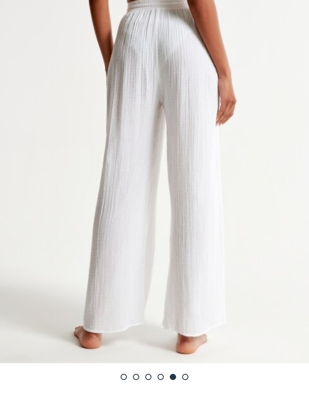 Abercrombie & Fitch Gauzy Beach Coverup Pant - Picture 4 of 7